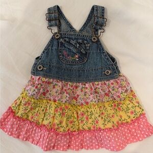 OshKosh B’gosh Denim Overall Dress